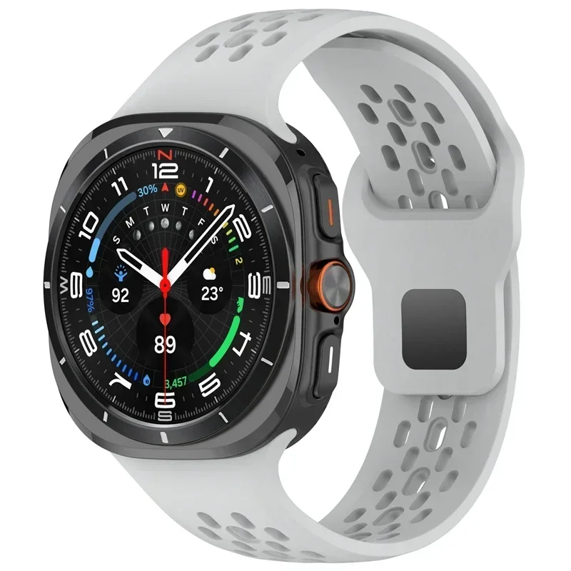 Breathable Silicone Sports Watchband Bracelet