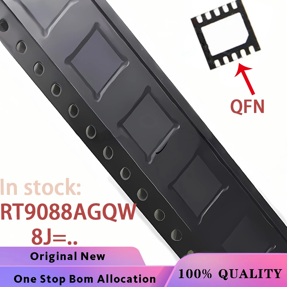 (5PCS) New RT9088A RT9088AGQW For Code : 8J=..