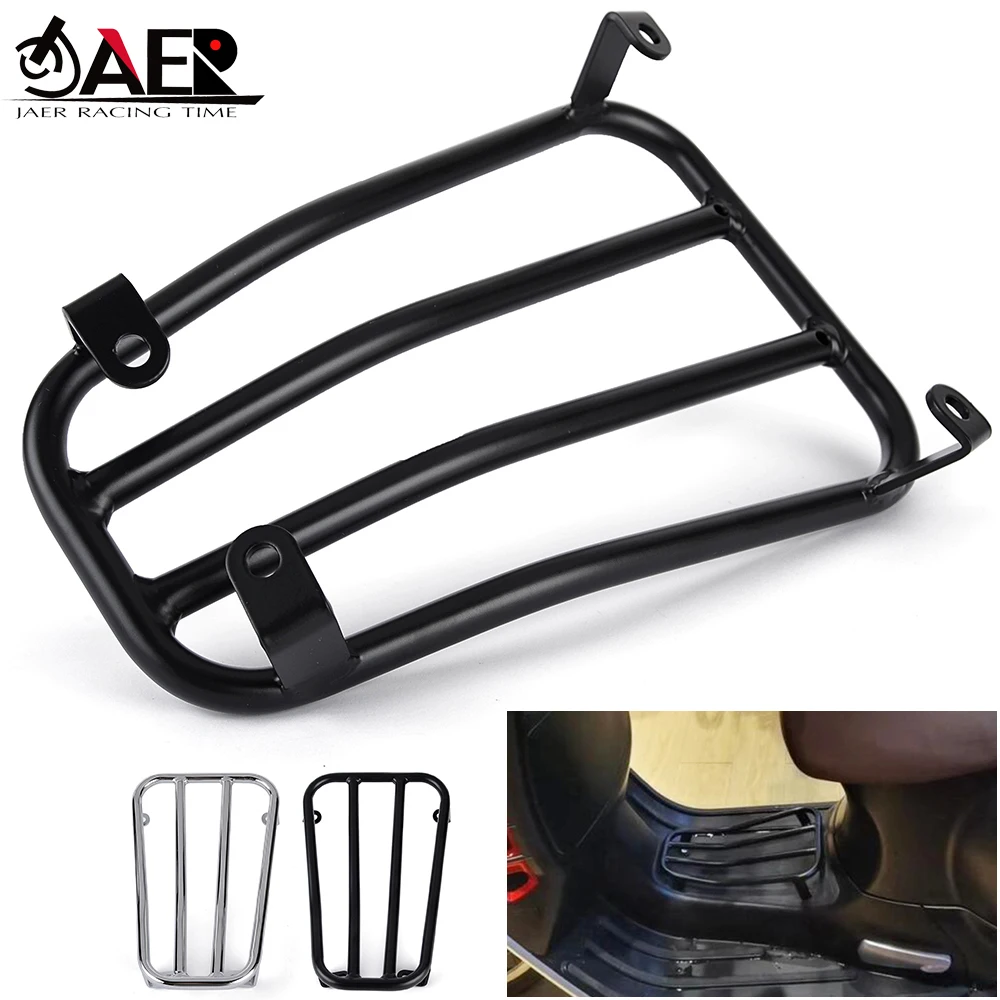 Motorcycle Front Luggage Cargo Rack Carrier Shelf For Vespa Gts300