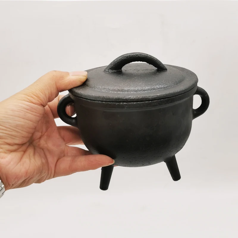 Cast Iron Mini Pot, Three Legs, 480ml, 1/4#