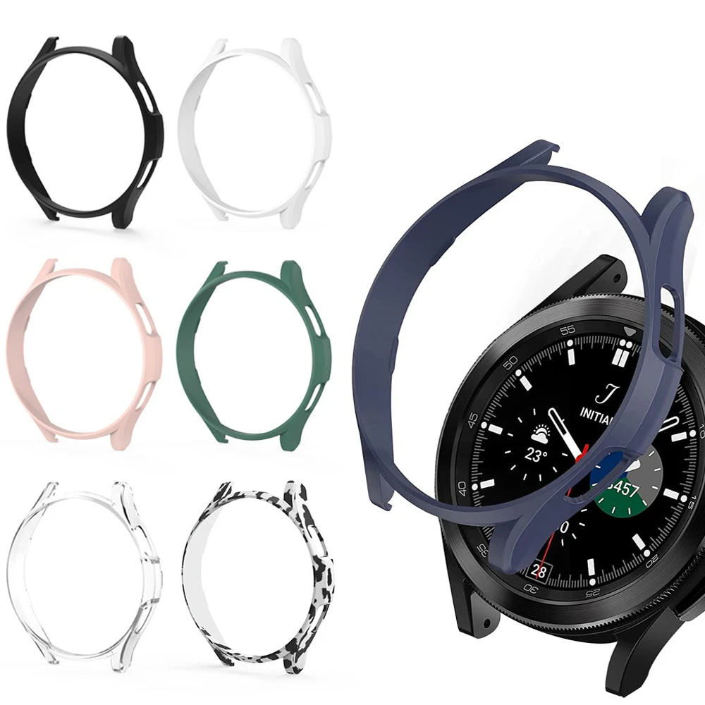 

Cover for Samsung Galaxy watch 4 Case 40mm 44mm accessories PC all-around Bumper Protector Galaxy watch 4 classic 46mm 42mm Case