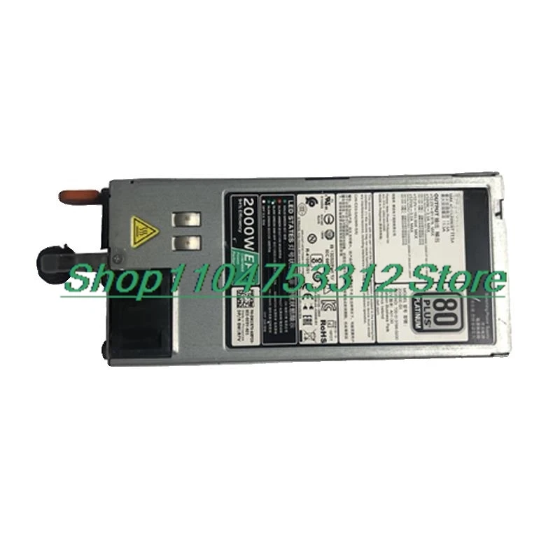 서버 전원 공급 장치 2000W EPP 0XYK93 Z2000E-S1 D2000E-S0 0W1R7V
