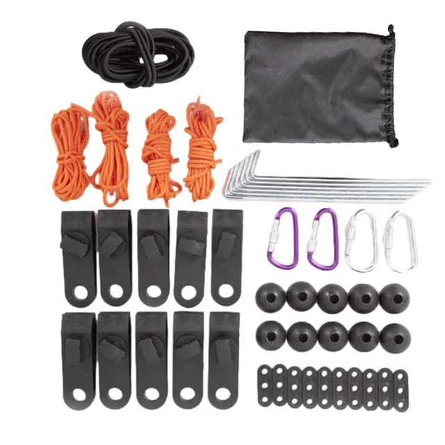 Kit de herramientas de escalada reutilizables para senderismo, accesorios  de montañismo, resistente, seguro, multiuso - AliExpress