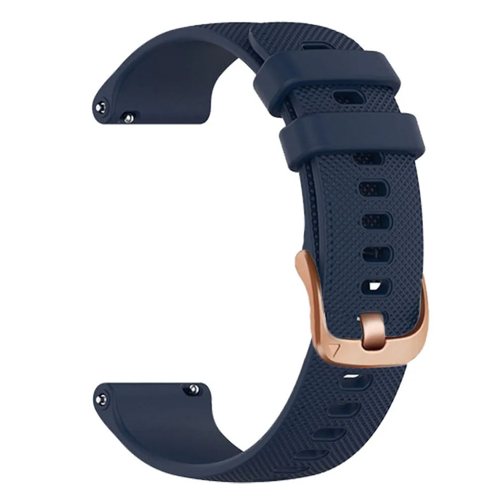 Versatile Silicone Watch Band - 18mm/20mm Strap