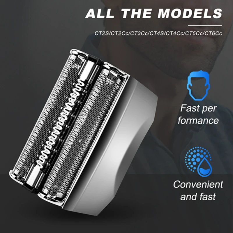 For Braun Series 7 Shaver 70S Replacement Electric Shaver Heads 720S 790CC 760CC 765C 795CC 9565 9585 7840S Silver