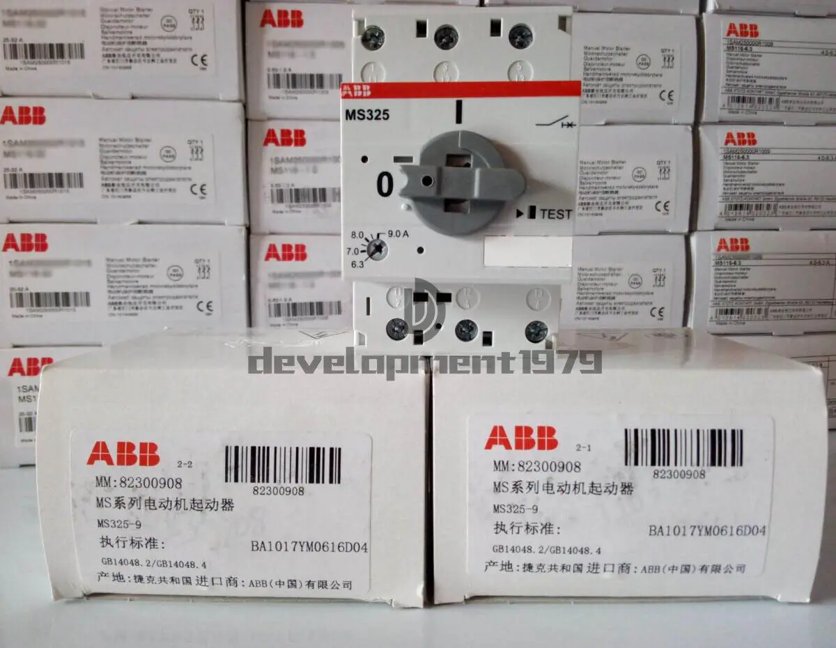 

1PC ABB Motor Circuit Breaker MS325-9 6.3-9A New