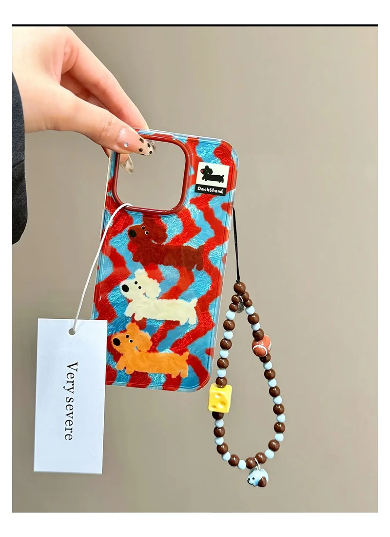 Phone Case with Chain Lanyard