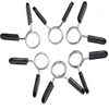 25/28/30mm Barbell Clamp Spring Collar Clips Gym Weight Dumbbell Lock Standard Lifting Kit Barbell Lock 5