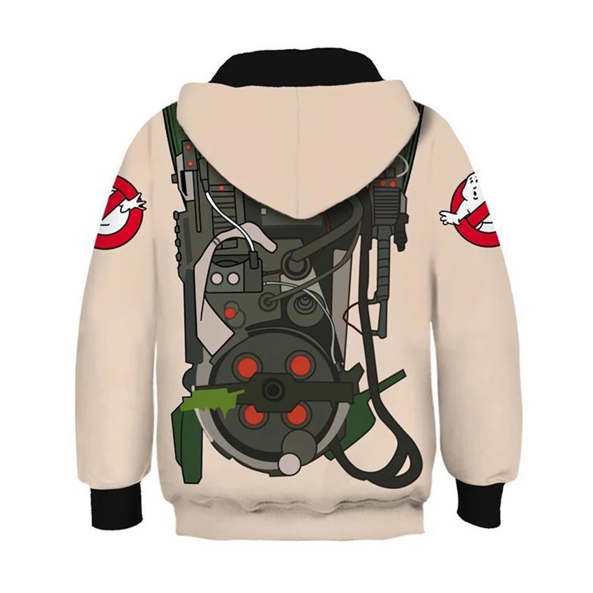 Ghost Uniform Cosplay Costumes Halloween Costume for Kids Hoodie Anime Figure Ghost Busters Sweater Carnival Suits Clothes Coat cosplay jumpsuit superhero cosplay costume kids cosplay costume
