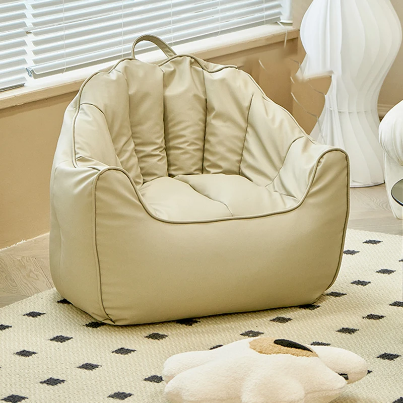 

Современный минималистичный диван-мешок, диван, дизайнерский диван для помещений, для спальни, односпальный диван, надувная мебель с белым покрытием