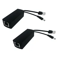 Dahua Hikvision International Standard POE Splitter Universal Power Module Switch 48V to 12V 2A for IP Camera/Router/Printer/LED 1