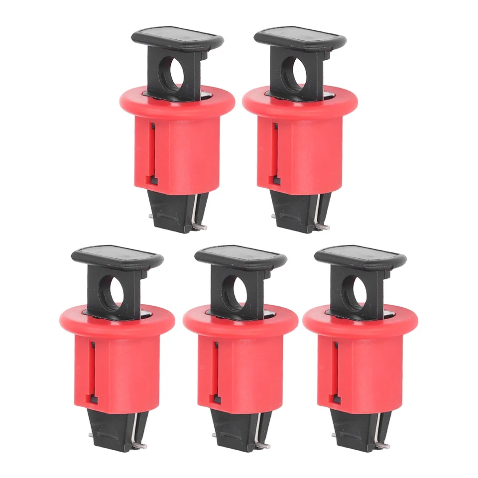 Emsea 5 Pcs Lock Out MCB Circuit Breaker Device Push Pin Out Lock Industrial ... | Australia