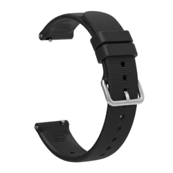 Silicone Sports Loop Replacement Strap for Xiaomi Watch S4 41mm (Black)