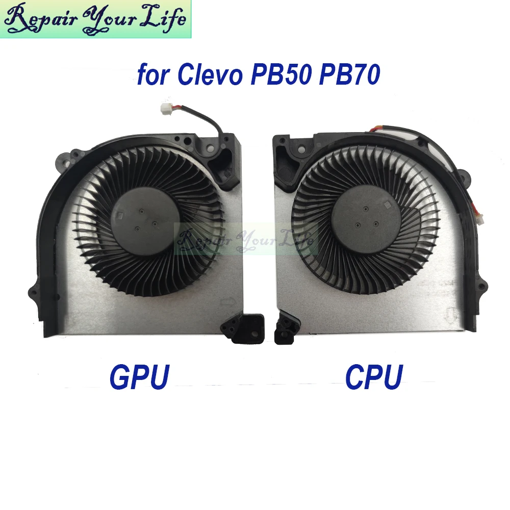 Кулер для ноутбука Clevo PB50 PB70 PB50DF2 PB70DDS PB70DF1 PB70DF2