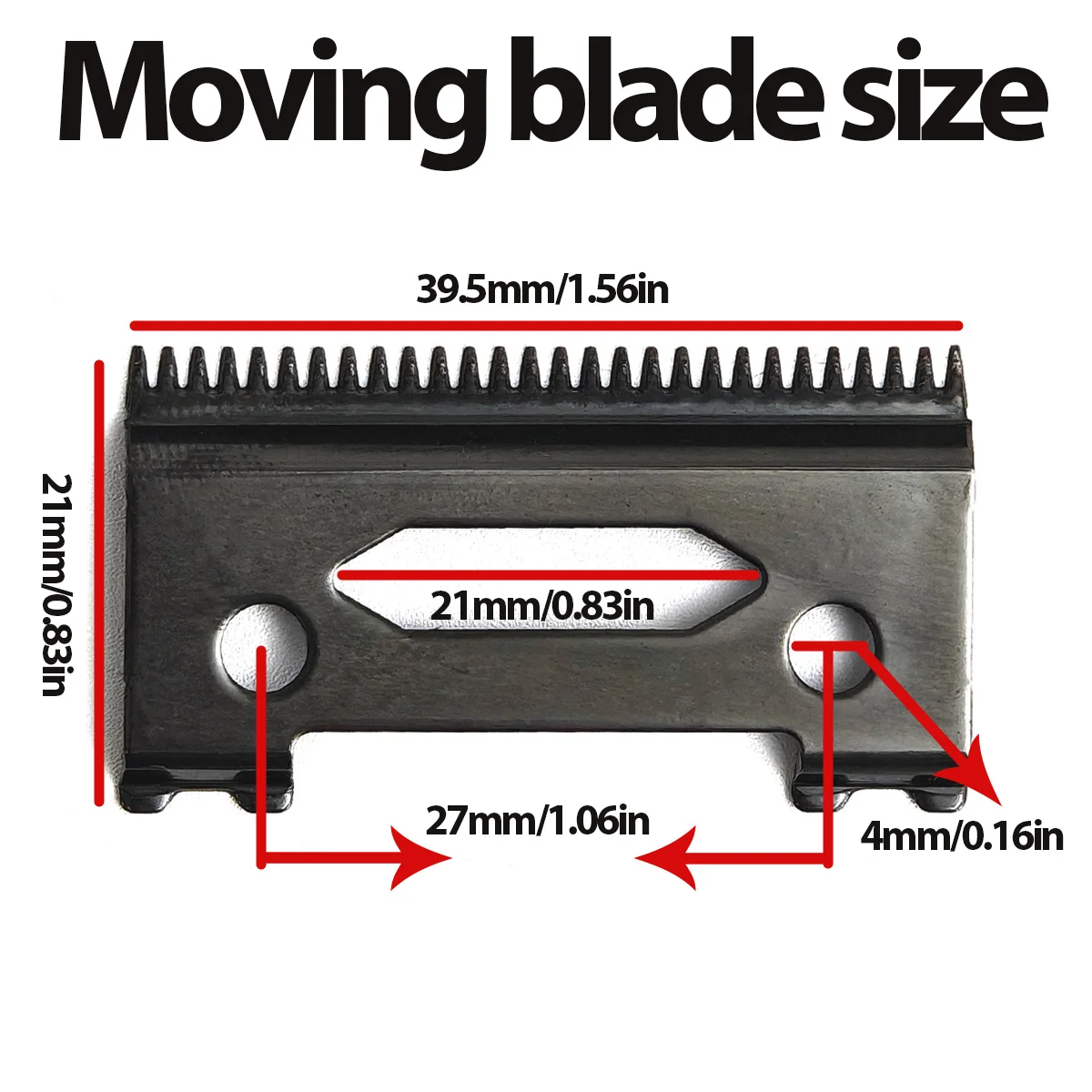Professional DLC BOOST Clipper Blades All Steel Electric Cordless Hair Clipper Blade Replacement Cutter Head BRDCLIP Clipper 4