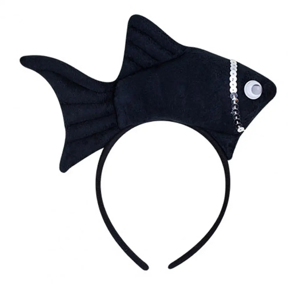 Cerchietto Per Capelli A Forma Di Pesce - Accessorio Stile Cartone Animato Per Cosplay E Halloween