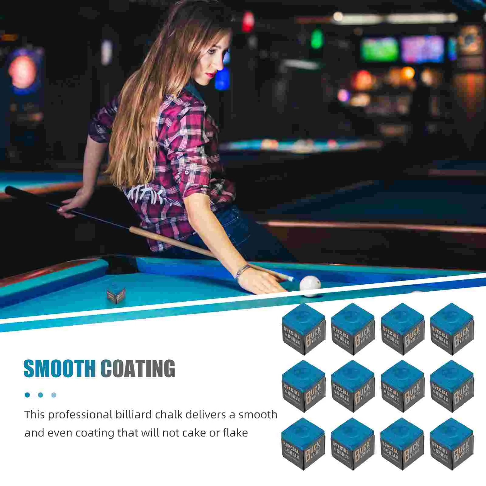 Chalk Pool Cue Table Accessories Snooker Billiard