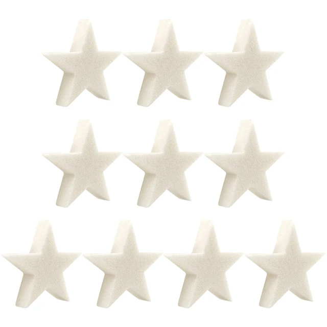 5/10Db Csillag Alakú Tisztítás Szivacs Úszó Olaj Elnyelő Úszómedence Szűrők Scum Kiegészítő