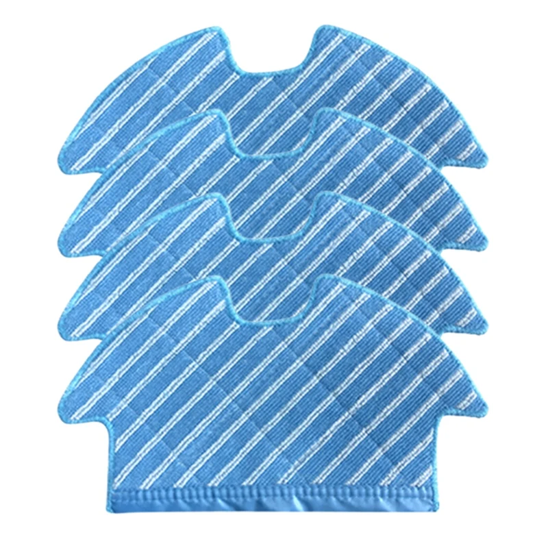 

4Pcs Mop Cloth Kit For Ecovacs Deebot Ozmo 900 DN5G Vacuum Cleaner Replacement Parts Accessories