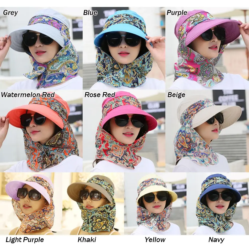 Cotton Blend Women Summer Sun Hat