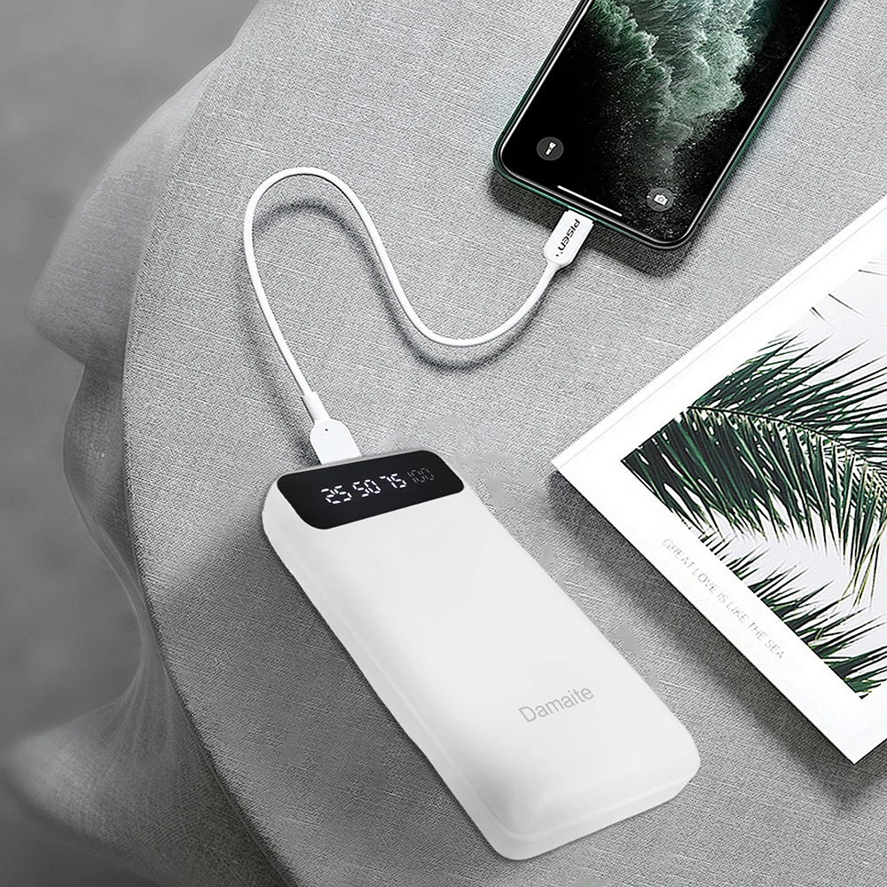 20000mAh Power Bank Portable Charging Powerbank Mobile Phone External Battery for iPhone 15 14 Samsung Huawei Xiaomi Poverbank 6