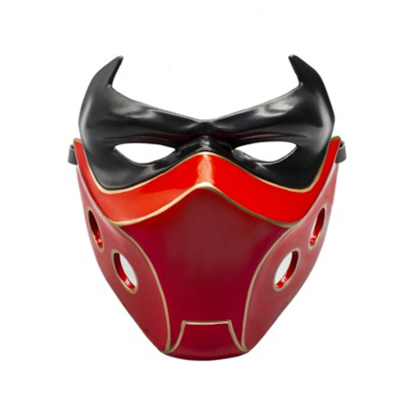 Red Hood Mask Bat Red Hood Helmet Man Full Head Resin Villain Cosplay Costume Prop Replica Fancy Party Headwear Cosplay Costumes Aliexpress