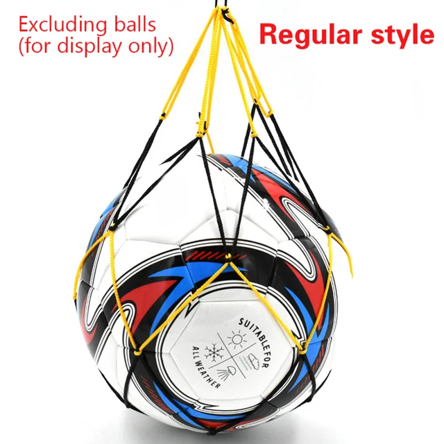1pc Portable Ball Bag Football Training Net Bag Durable Nylon Net Bag Sports Mesh Bag for Carrying Basketball Volleyball 2