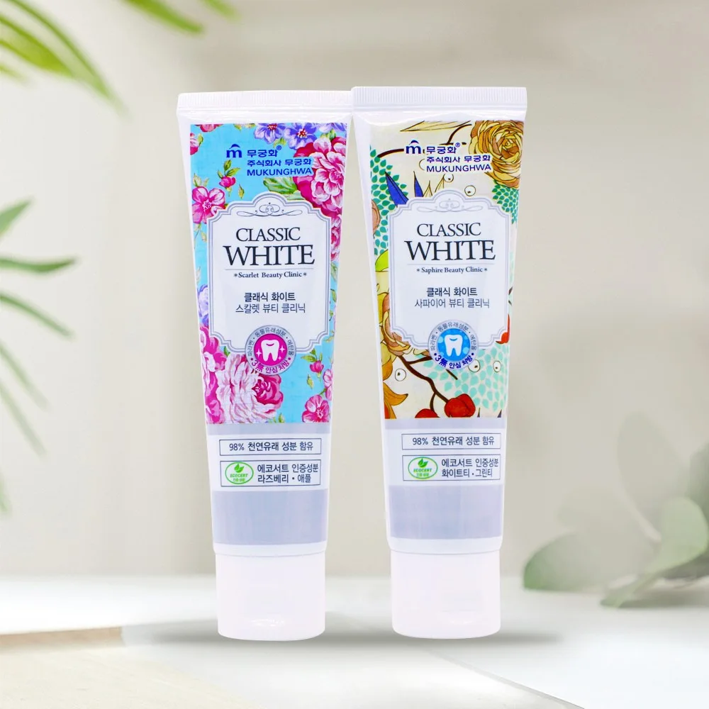 

Korean Flower Fruit Tea Fragrant Toothpaste Toothpaste For Removing Tartar And Whitening Fresh Breath Cleansing Oral Dental Care