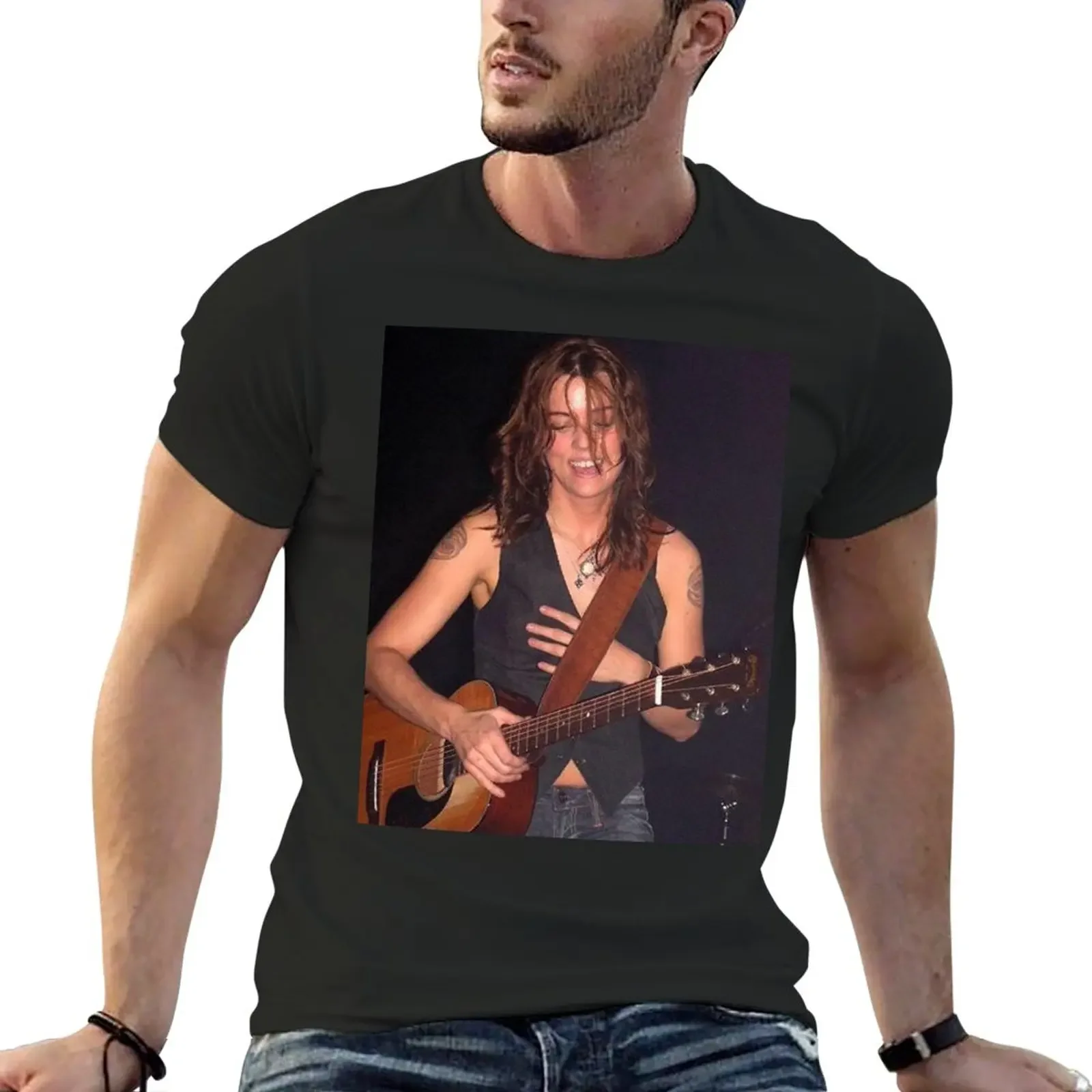Brand Carlile - Poster T-Shirt Summer Tops Summer Top Mens Graphic T-Shirt Anime