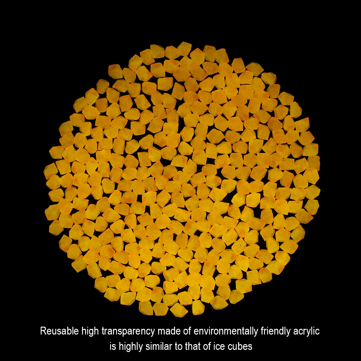 Glow Rocks 100/300Pcs Glow in The Dark Pebbles Luminous Stones DIY Gravel for Fish Tank Aquarium Indoor Outdoor Yard Decor