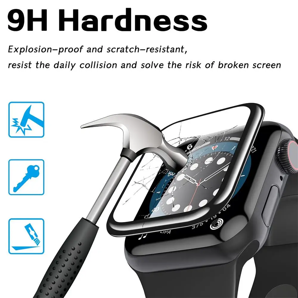 Premium Soft Film Screen Protector for Apple Watch - Flexible & Durable Protection