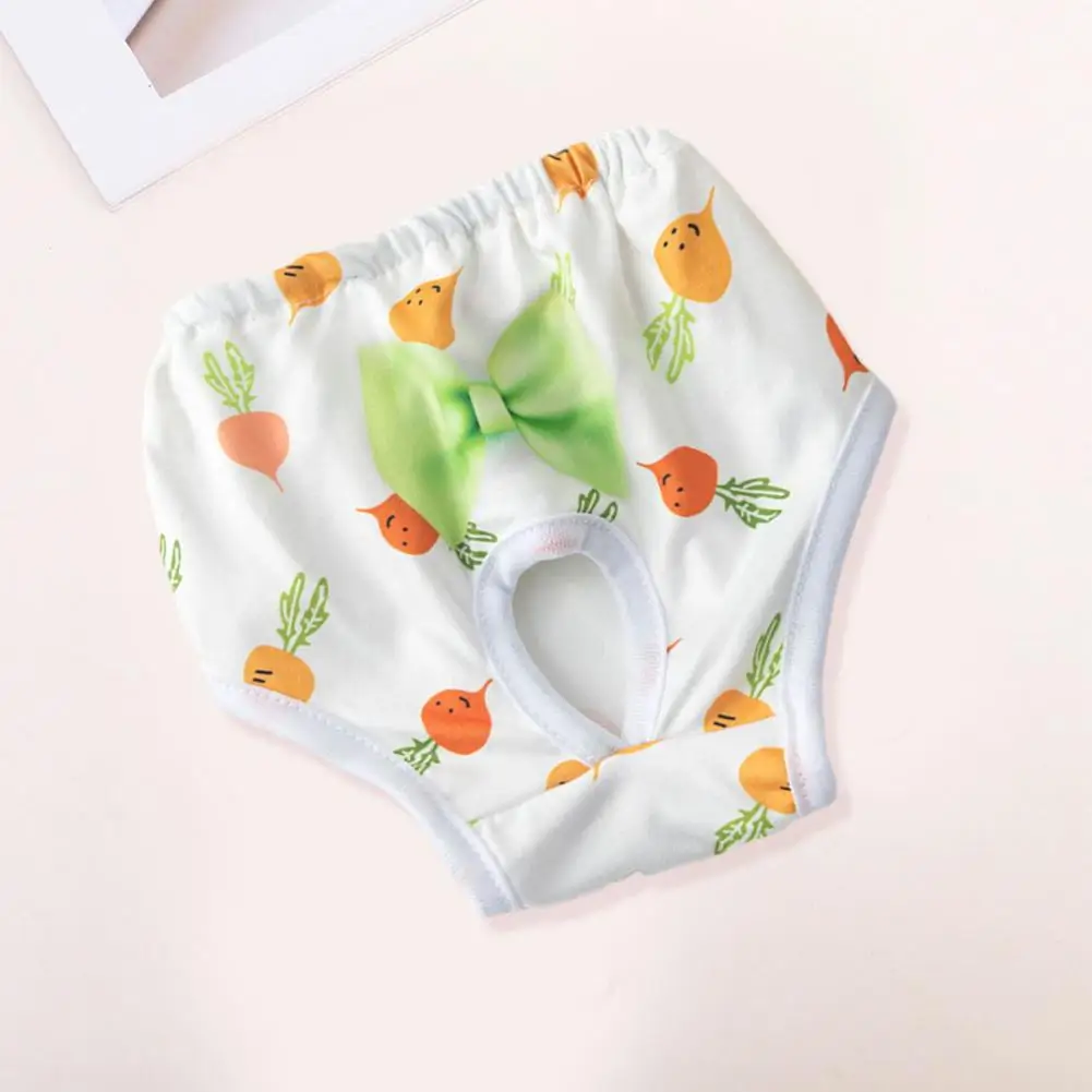 Title 15, 1Pc Cute Dog Diapers for Heat Comfortable Absor...