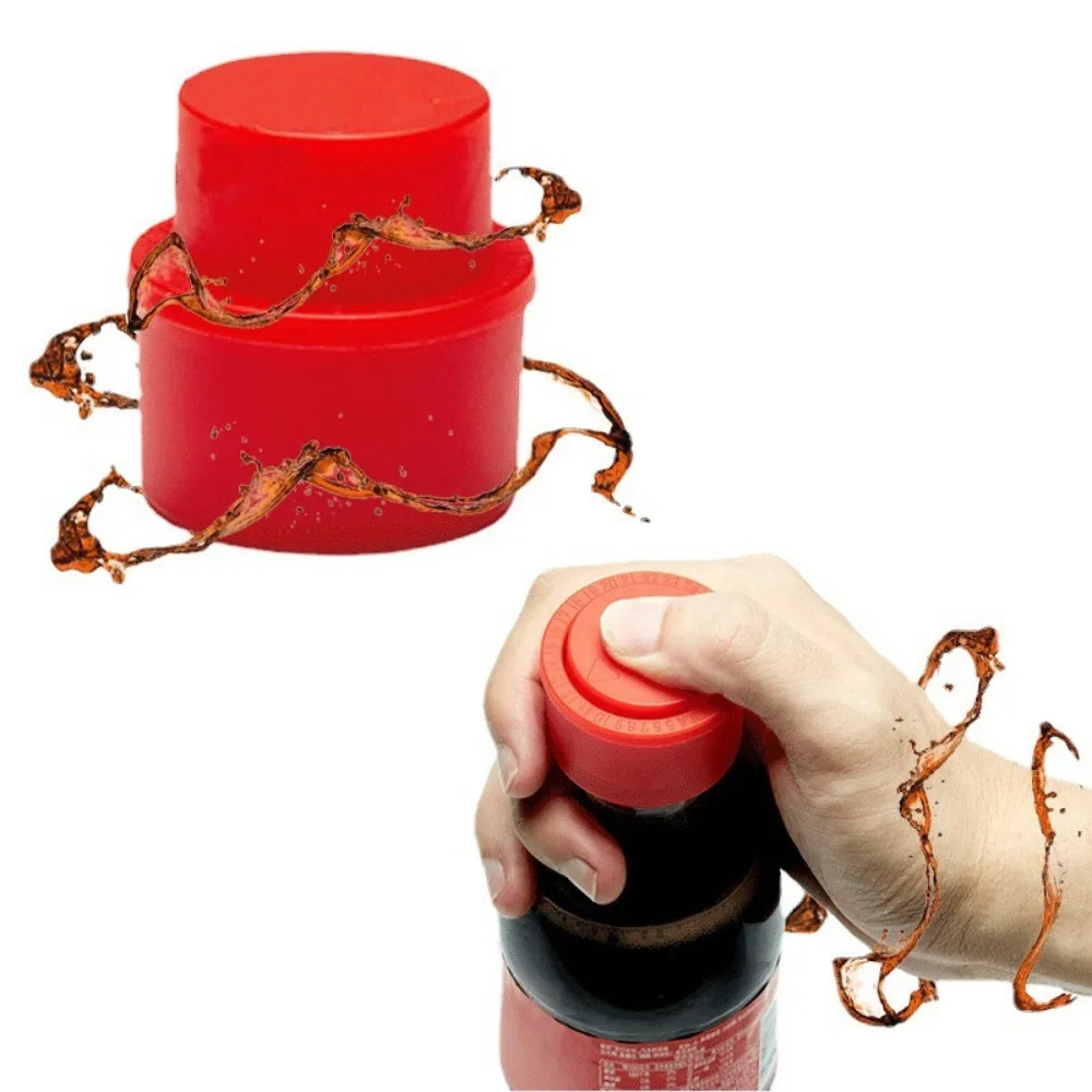 Press Type Aerated Soda Sealer Soda Beverage Beverage Cola Stopper Protector Carbonated Holder Bottle Pump Cap bottle cap stopper