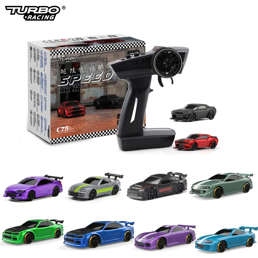 Turbo Racing C65 1/76 – Voiture RC Drift Proportionnelle Avec Gyro