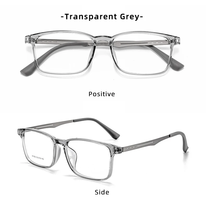 Ultraleichte tr90 Anti Blue Ray Lesebrille hochwertige Titan Bein Anti-Müdigkeit Hyperopie Brille Unisex klare Brille – Detail 12
