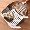 Stainless Steel Cat Litter Scoop Deep Shovel Sturdy Mesh Pet Waste Shovel Long Handle Comfortable Grip Cat Poop Sifting Tool 4