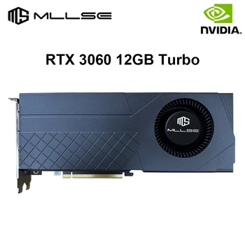 MLLSE 그래픽 카드 지포스 RTX 3060 12GB GDDR6 192 비트 PCIe 4.0x16 HDMI 8nm GPU RTX 3060 LHR 다이렉트 X12 얼티밋 비디오 카드, 신제품