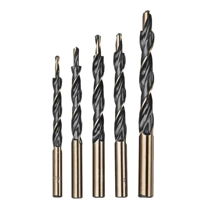 

Step Drill Bits High Speed Steel Bit For Drilling Wood Plastic Metal Aluminum 8-4/9-5/10-5/10-6/12-8mm Woodworking Tool