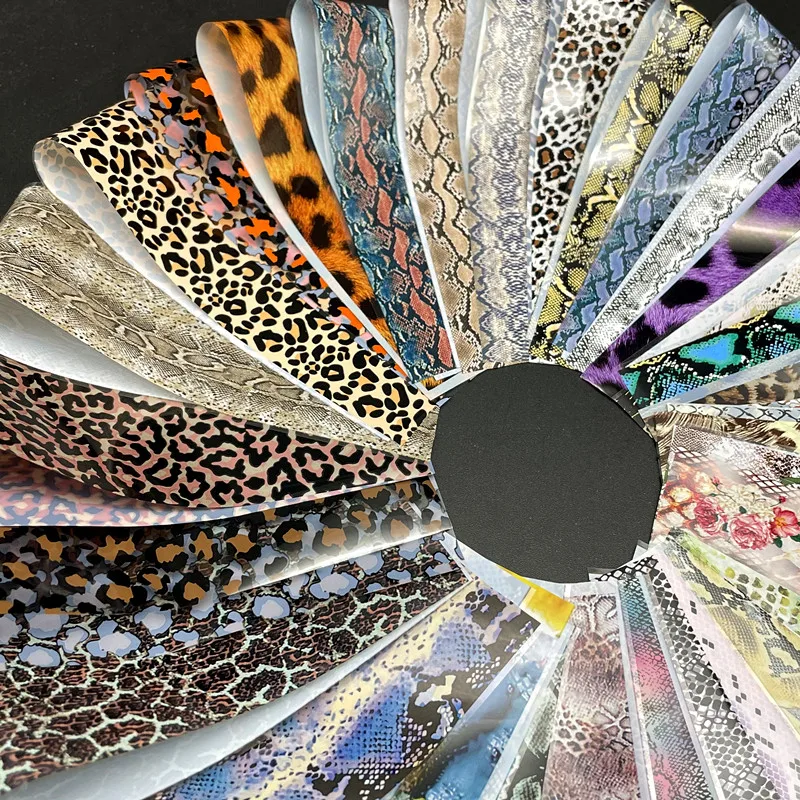 Flower Nail Foils for Nails Floral Transfer Paper Butterfly Stickers Non-Adhesive Wraps Set Nail Art Decorations 20/30/50 Sheets nail stickers nail art decoration nail decals flower stickers