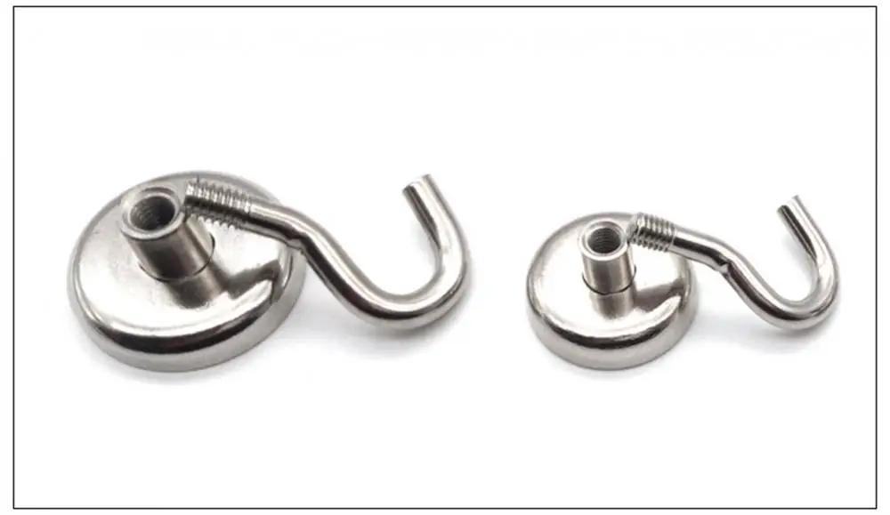 Description Picture 5 of item10pcs Magnetic Hooks D10 D12 D16 Multifunction Magnetic Hook Heavy Duty Wall Hooks Hanger Super Strong Neodymium Magnet Hook New