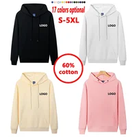 Sweat à capuche personnalisé 60% coton pour hommes et femmes, sweat-shirt à manches longues, personnalité imprimée, Streetwear, pulls Sudaderas 1