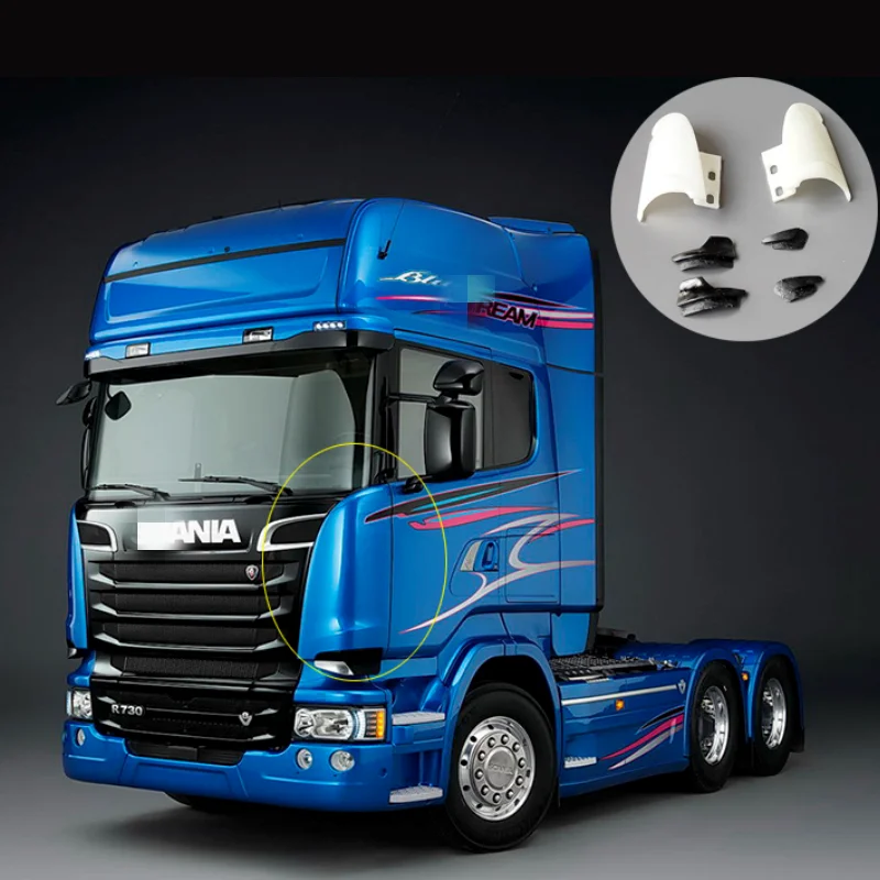 For Tamiya 1/14 Truck Air Deflector Cover RC Cars Scania Streamline 56368 770s Upgrade Accessories 3
