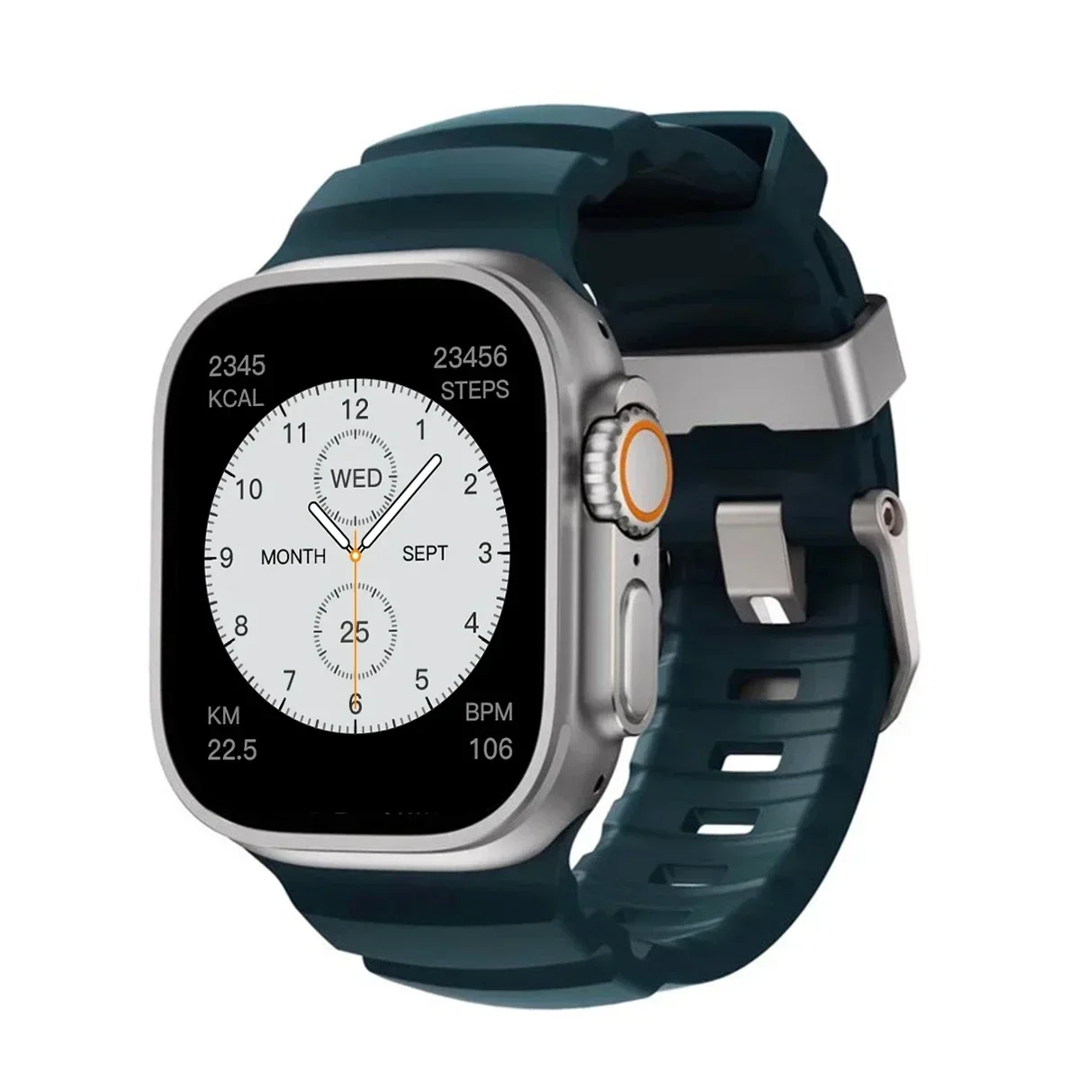 ตัวเลือกสินค้า สายรัดข้อมือซิลิโคนสปอร์ต สำหรับ Apple Watch ทุกรุ่น