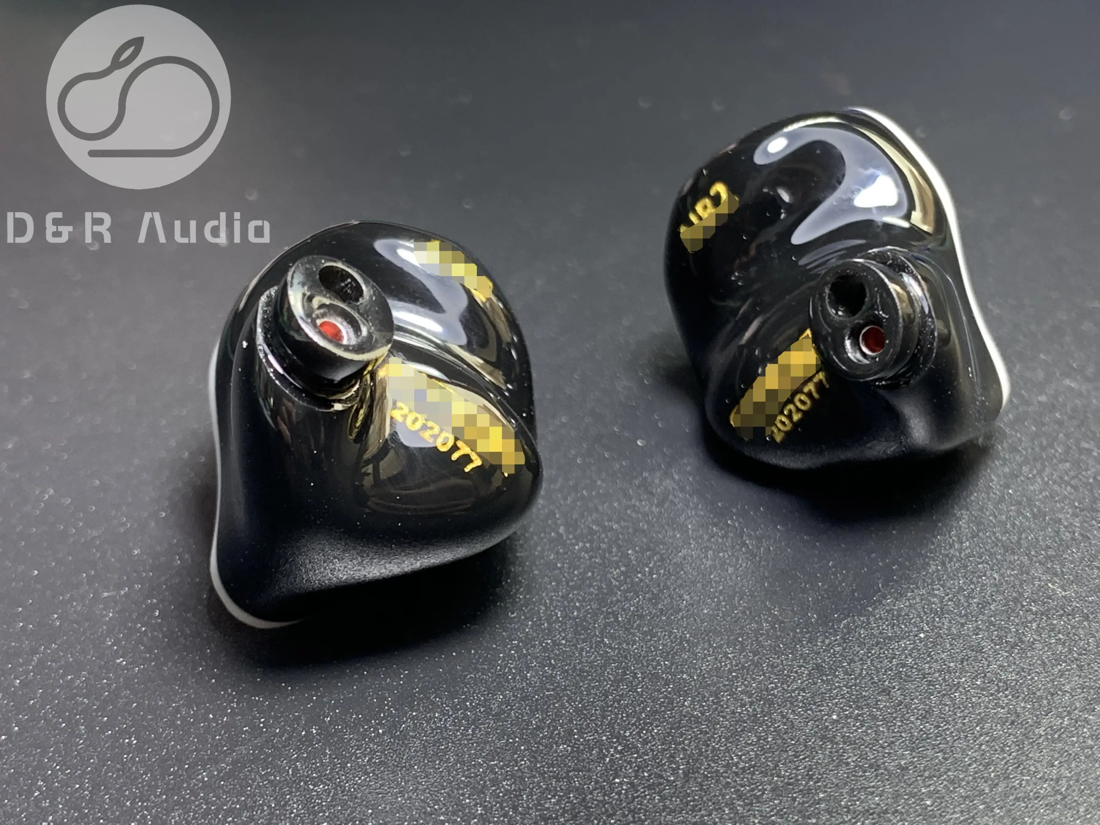 D&R AUDIO Dream Rabbit Re-engraved Air2 Titan Tuning Circle Iron Wired HiFi Universal In-Ear Custom Headphones