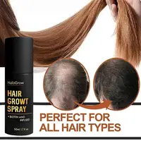 Spray pour la croissance des cheveux, 50ml, favorise la santé des follicules pileux, Production de mélanine, traitement d'épaississement des cheveux pour hommes et femmes, soins capillaires 6