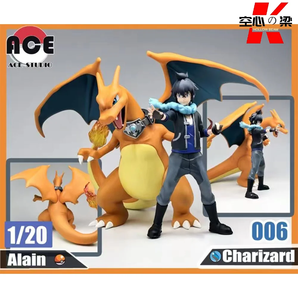 

[1/20 Scale World] Alan & Charizard Alain & Charizard One of the trainers among the Eight Masters Toy Figure Decoration