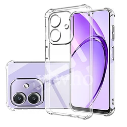 Crystal Clear Protective Transparent Phone Case with Enhanced Camera Shield (For oppo A18)