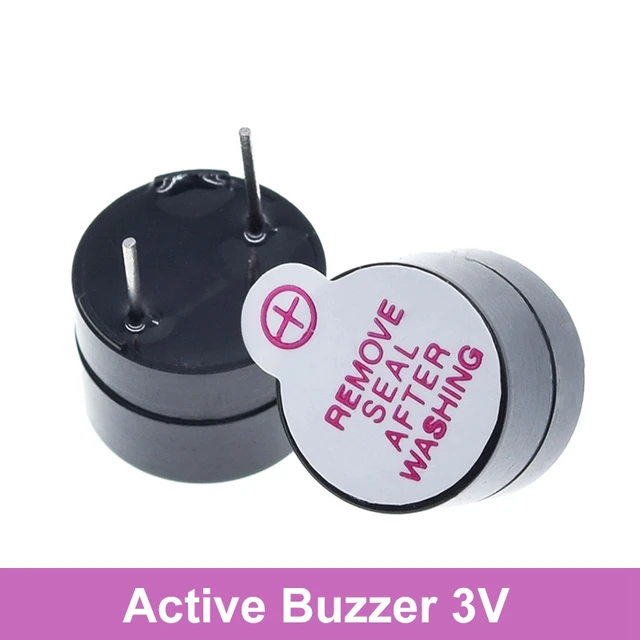 BUZZER ACTIVO 12V PARA PCB - ZUMBADOR ACTIVO