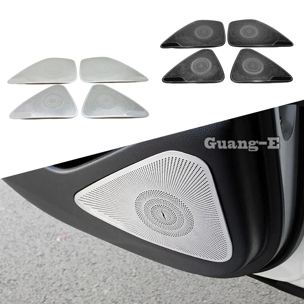 

Car Stickers Interior Door Audio Speaker Panel Stereo Cover Trim Accessories Frame For Toyota Corolla Altis 2019 2020 2021 2022