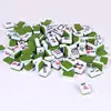 Chinese Mahjong Set Chinese Travel Miniature Traditional Table Game With Large Bag Portable Table Game With 146 Melamine Resin 4